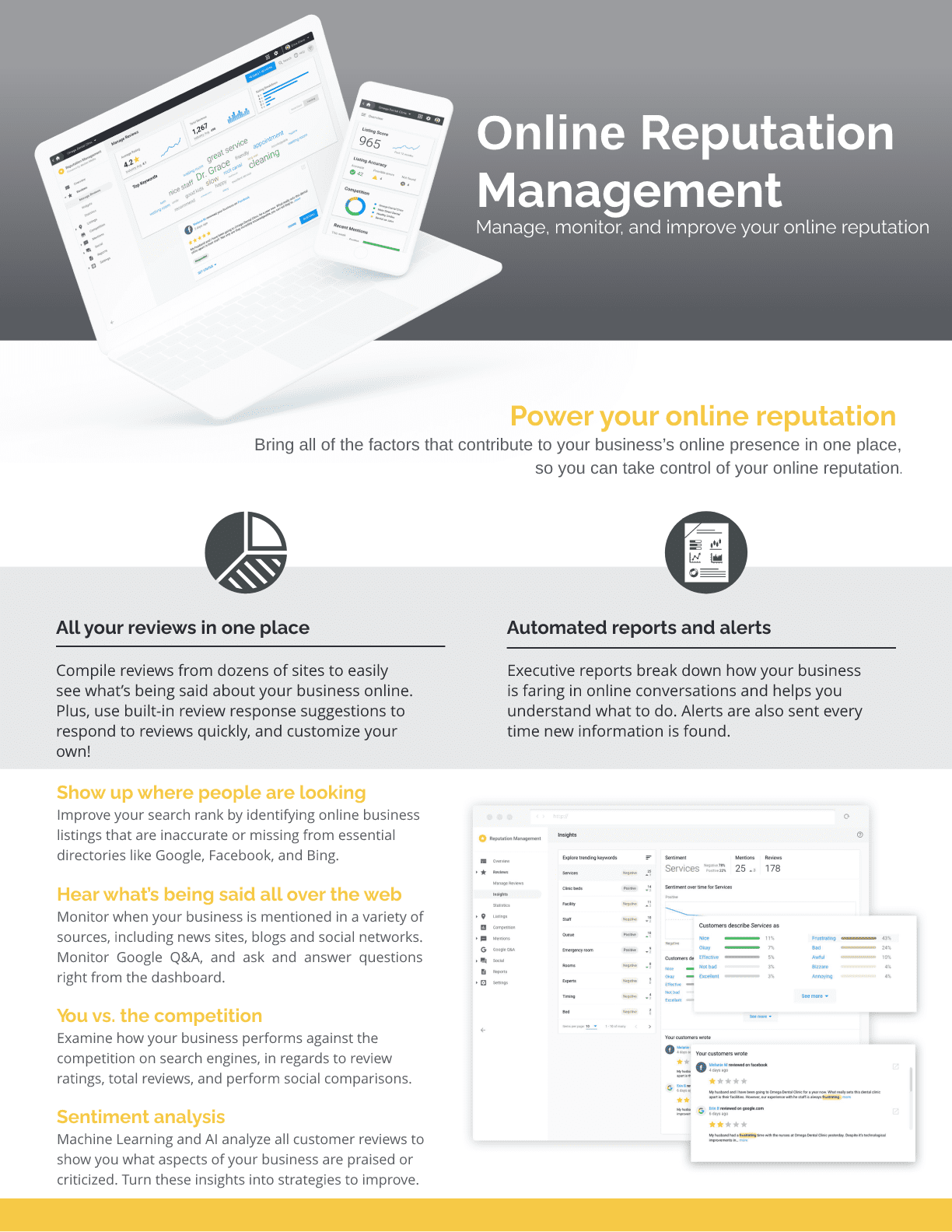 Online Reputation Management Brochure